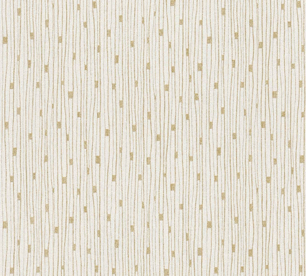 Hochwertige Vliestapete Creme Modern