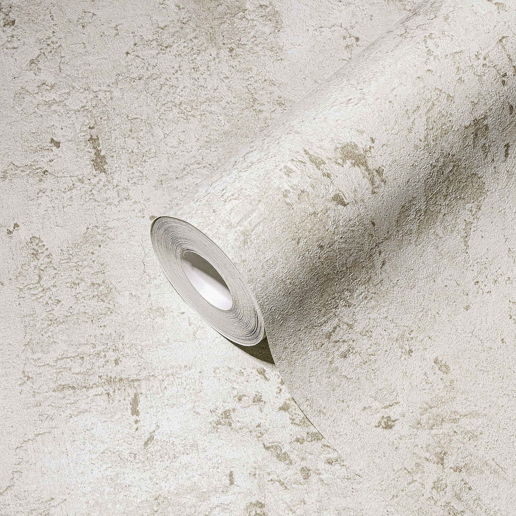 Hochwertige Vliestapete Grau Steinoptik