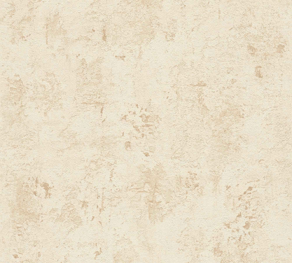 Hochwertige Vliestapete Beige Steinoptik
