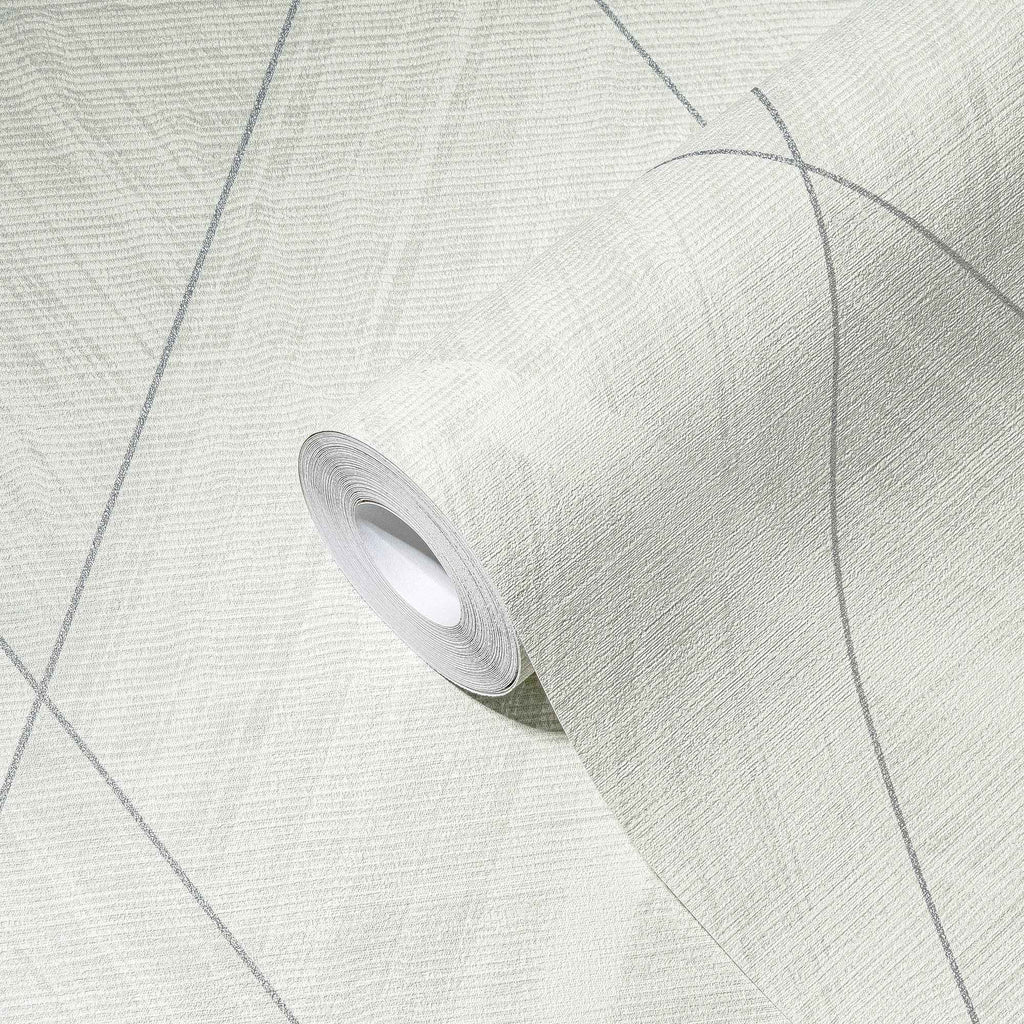 Hochwertige Vliestapete Creme Grafik