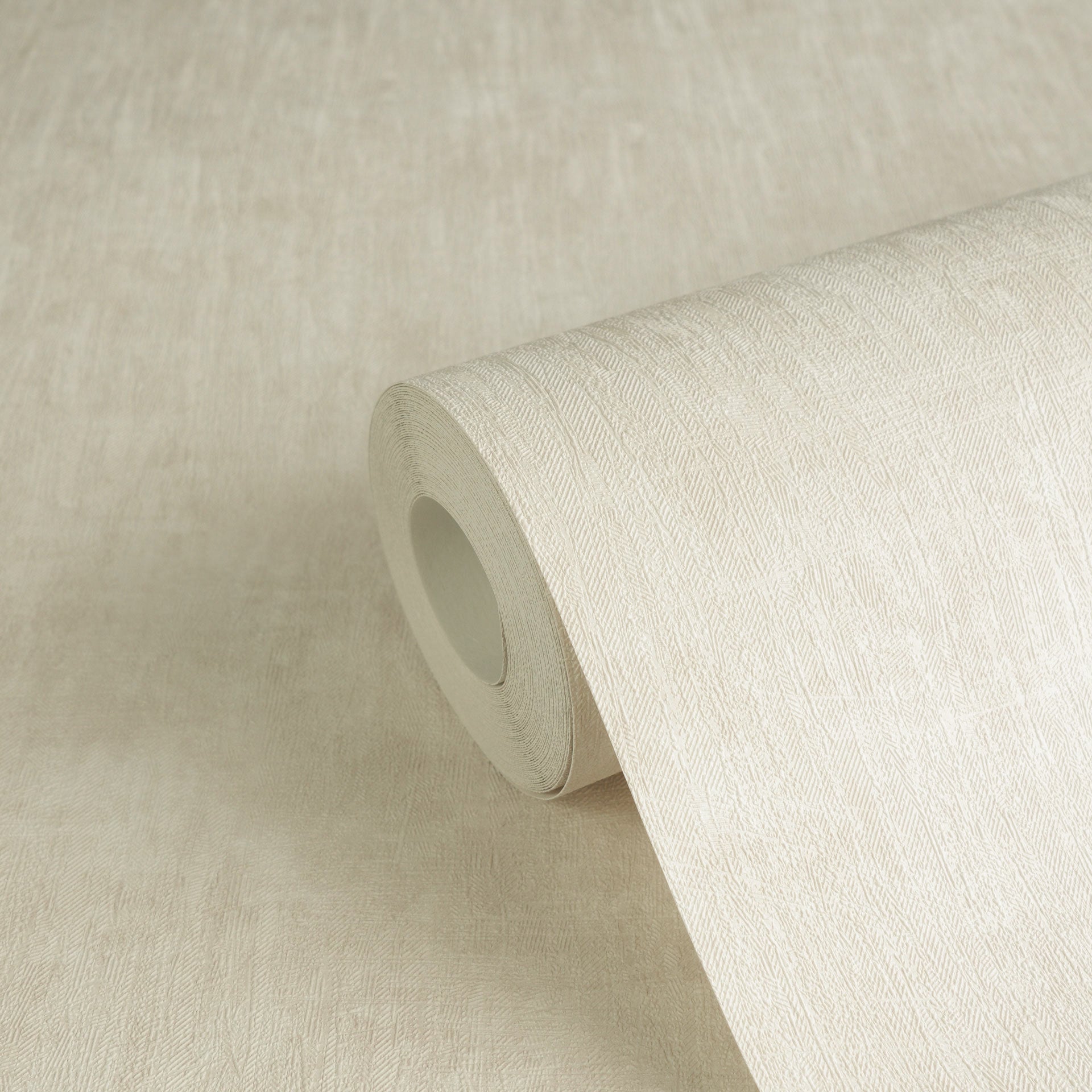 Hochwertige Vliestapete Beige Unitapete