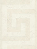 Papel pintado no tejido VERSACE con Gráfico mármol noble mate, en parte brillante ligeramente texturado - crema, gris, Metálico