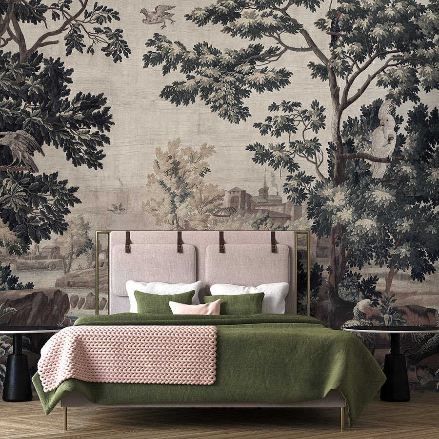 Fotomural Walls by Patel - Tapestry Gallery 1 - landscape photo wallpaper historical tapestry