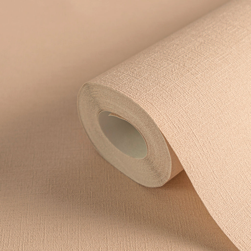 Hochwertige Vliestapete Beige Unitapete