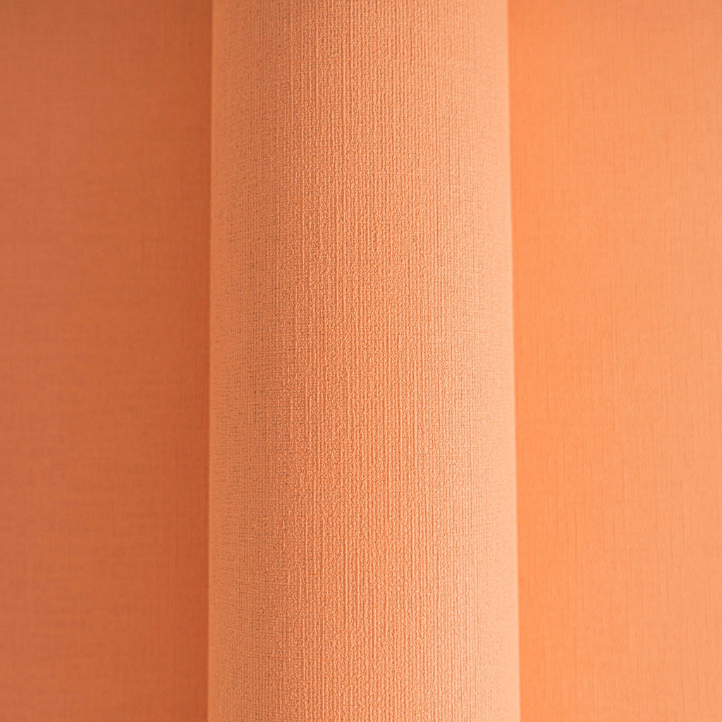 Hochwertige Vliestapete Orange Unitapete