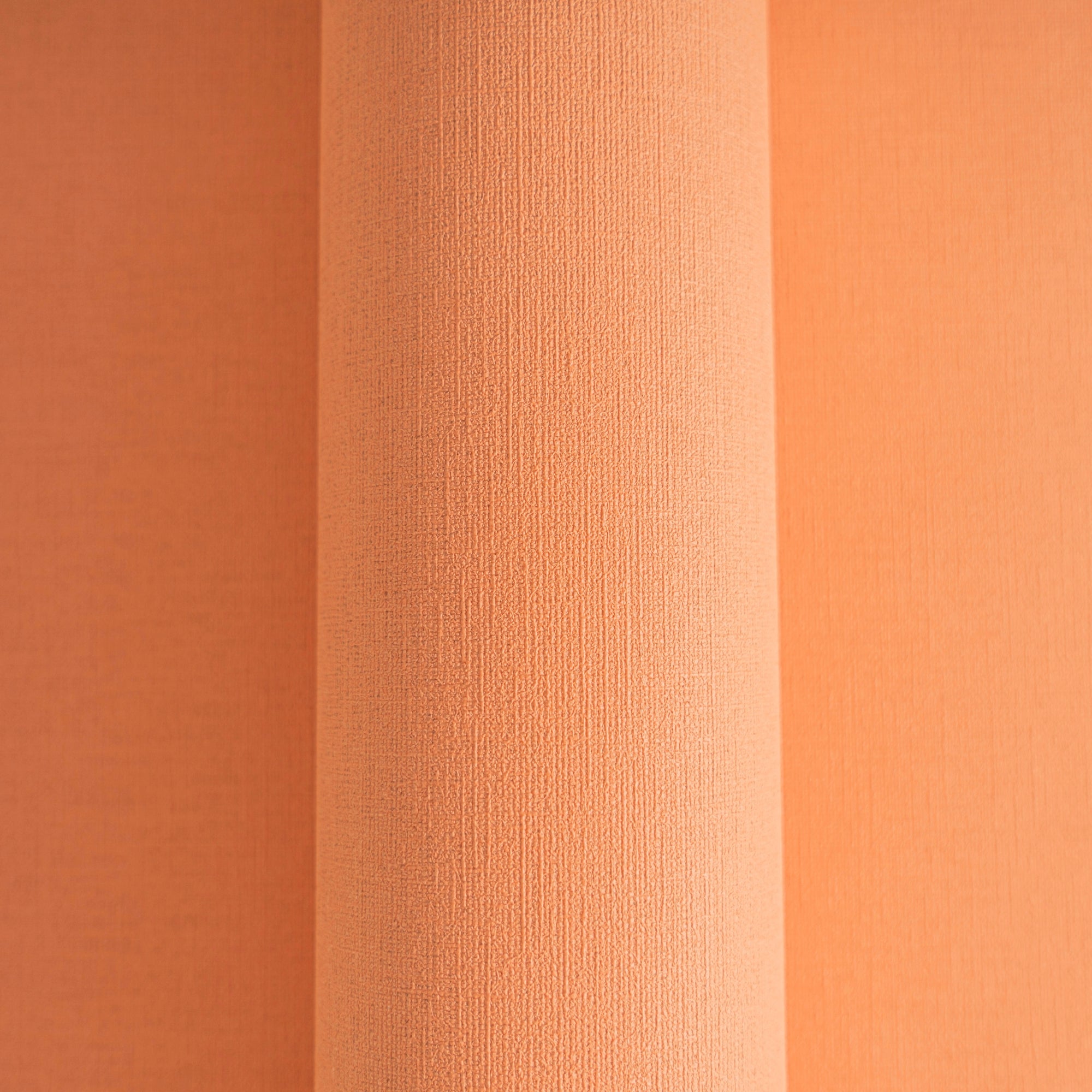 Hochwertige Vliestapete Orange Unitapete