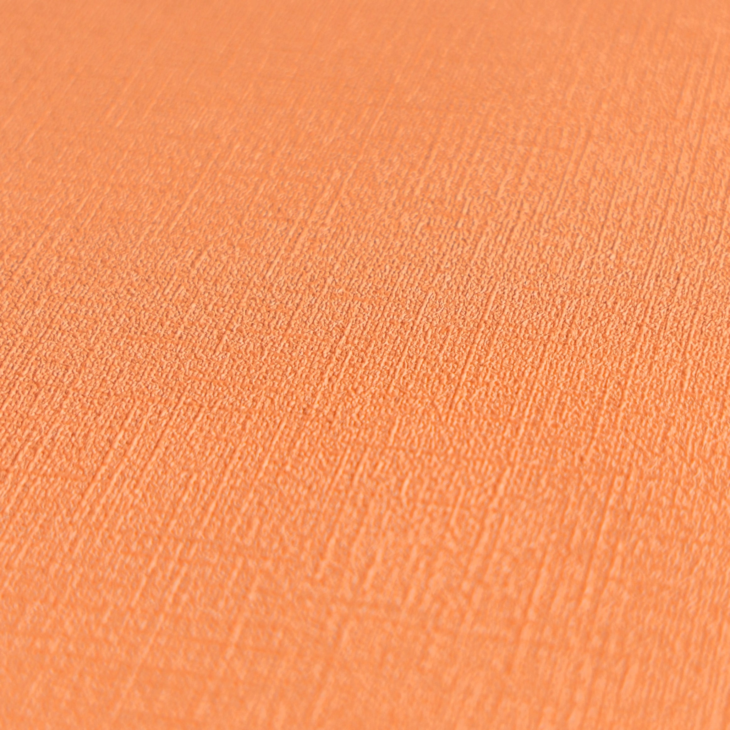 Hochwertige Vliestapete Orange Unitapete