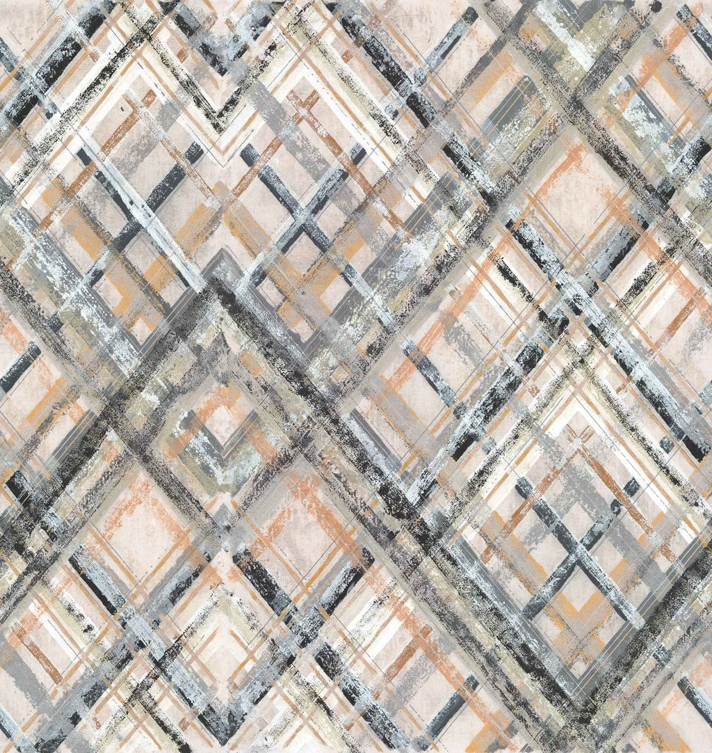 Hochwertige Fototapete Grau Geometrisch
