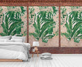 Hochwertige Fototapete Braun Graffiti