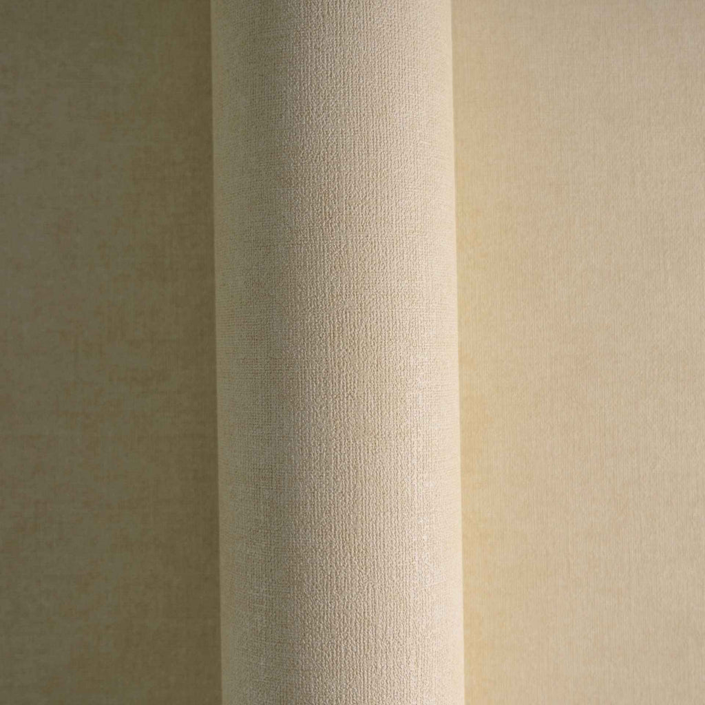 Hochwertige Vliestapete Beige Unitapete