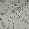 Hochwertige Vliestapete Beige Floral