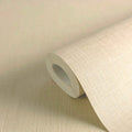 Hochwertige Vliestapete Beige Unitapete