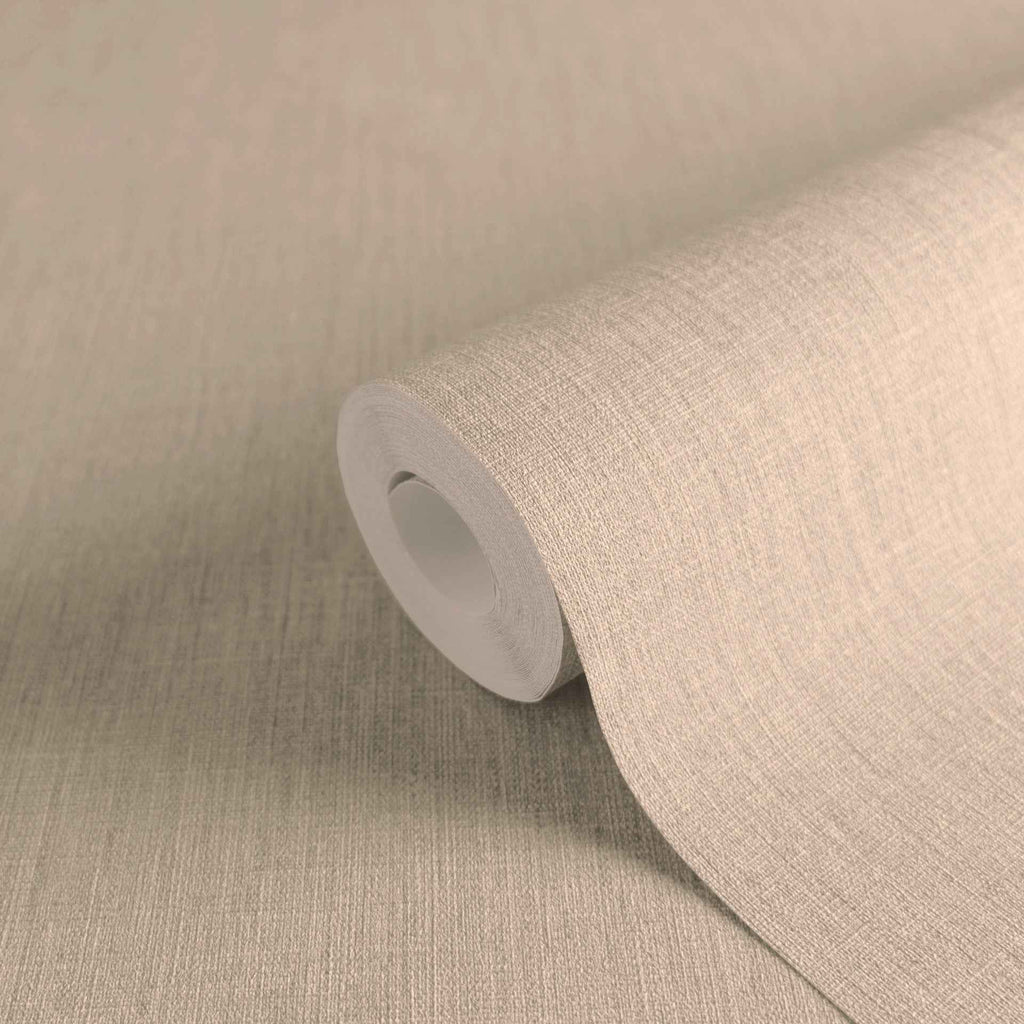 Hochwertige Vliestapete Beige Unitapete