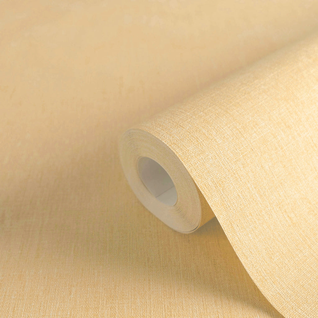 Hochwertige Vliestapete Beige Unitapete