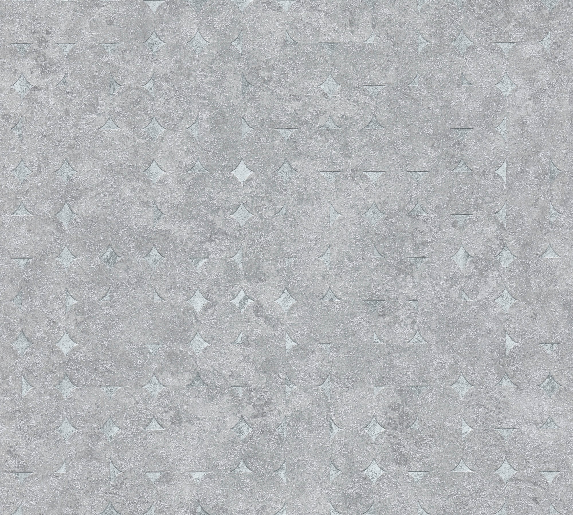 Hochwertige Vliestapete Grau Geometrisch