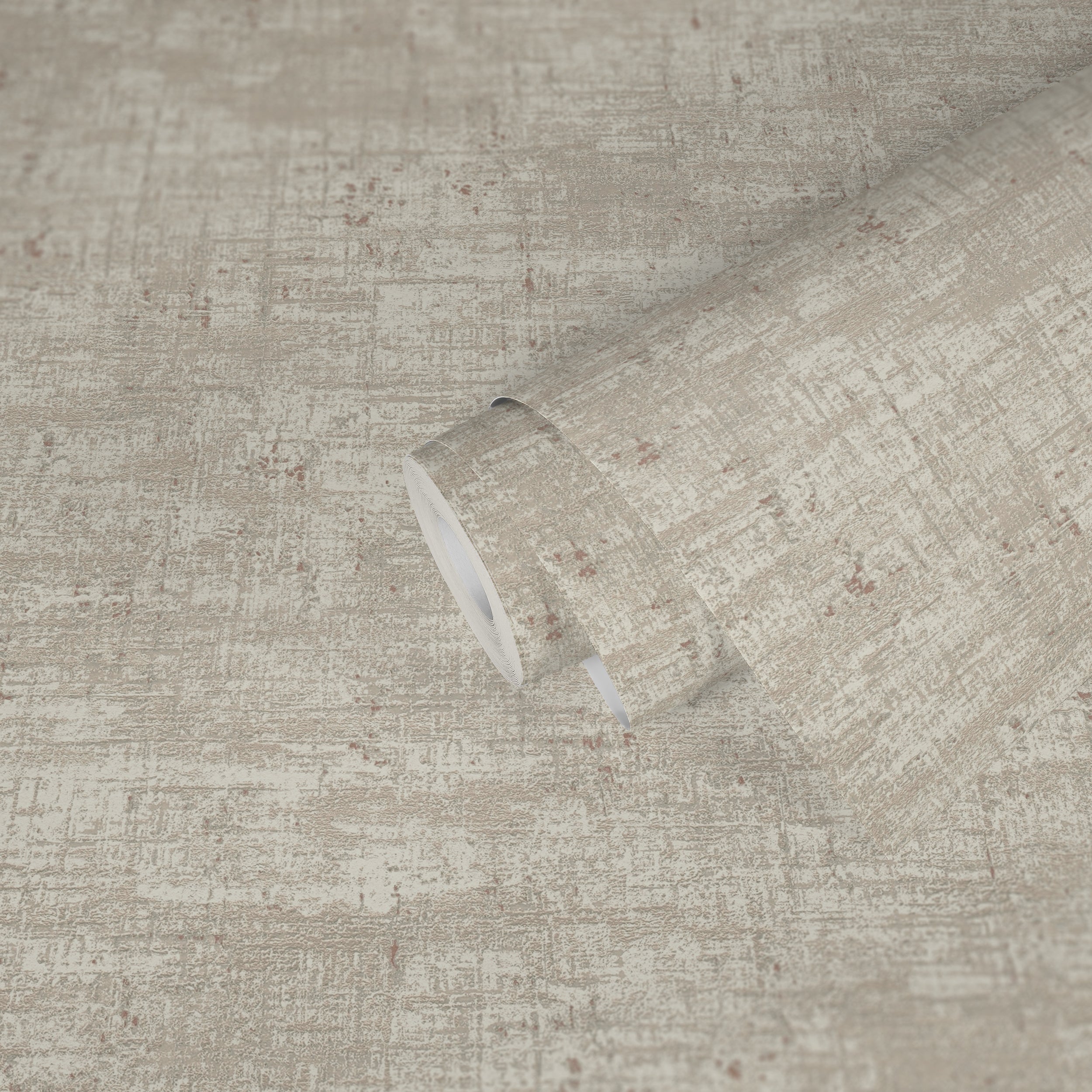 Hochwertige Vliestapete Beige Struktur