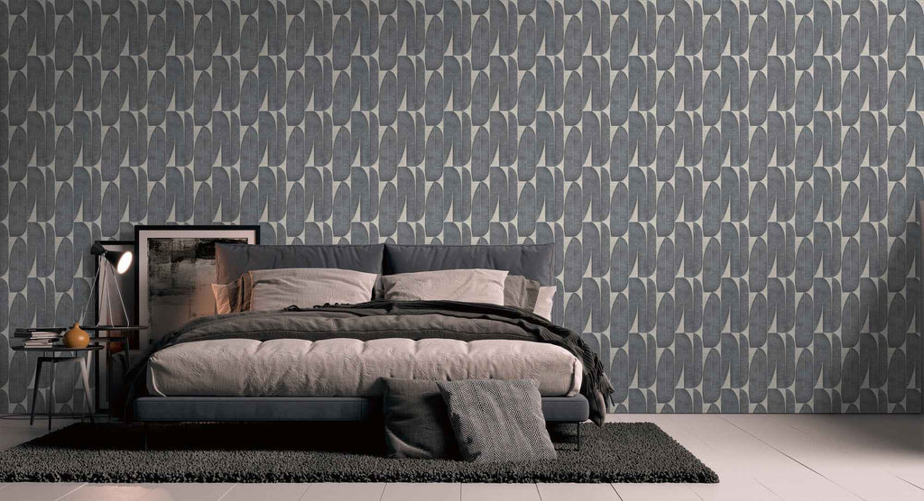 Hochwertige Vliestapete Beige Floral