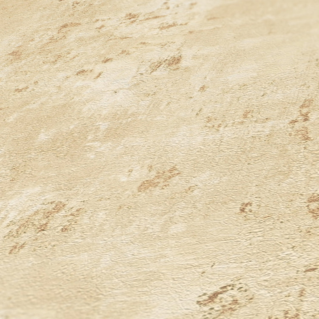 Hochwertige Vliestapete Beige Struktur