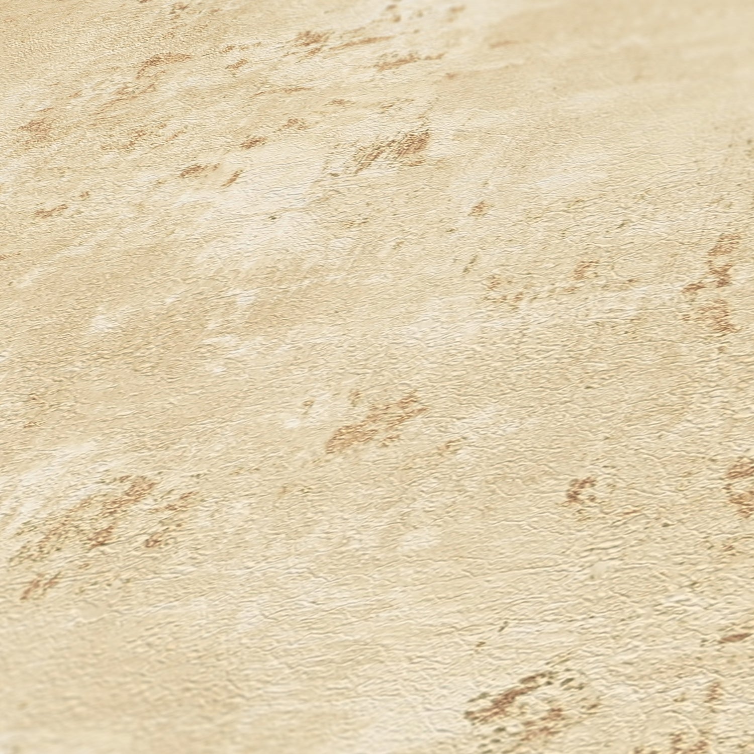 Hochwertige Vliestapete Beige Struktur