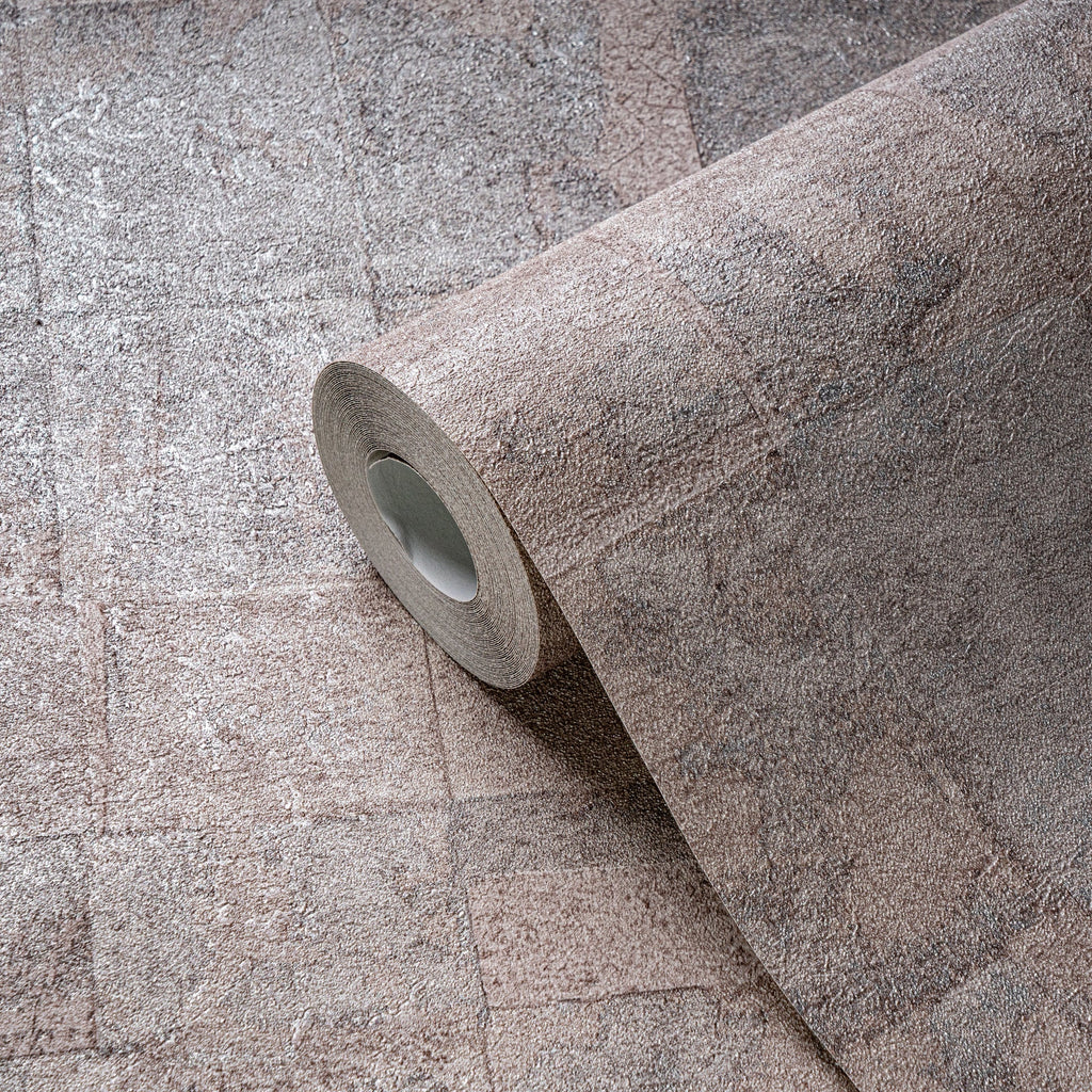 Hochwertige Vliestapete Beige Struktur