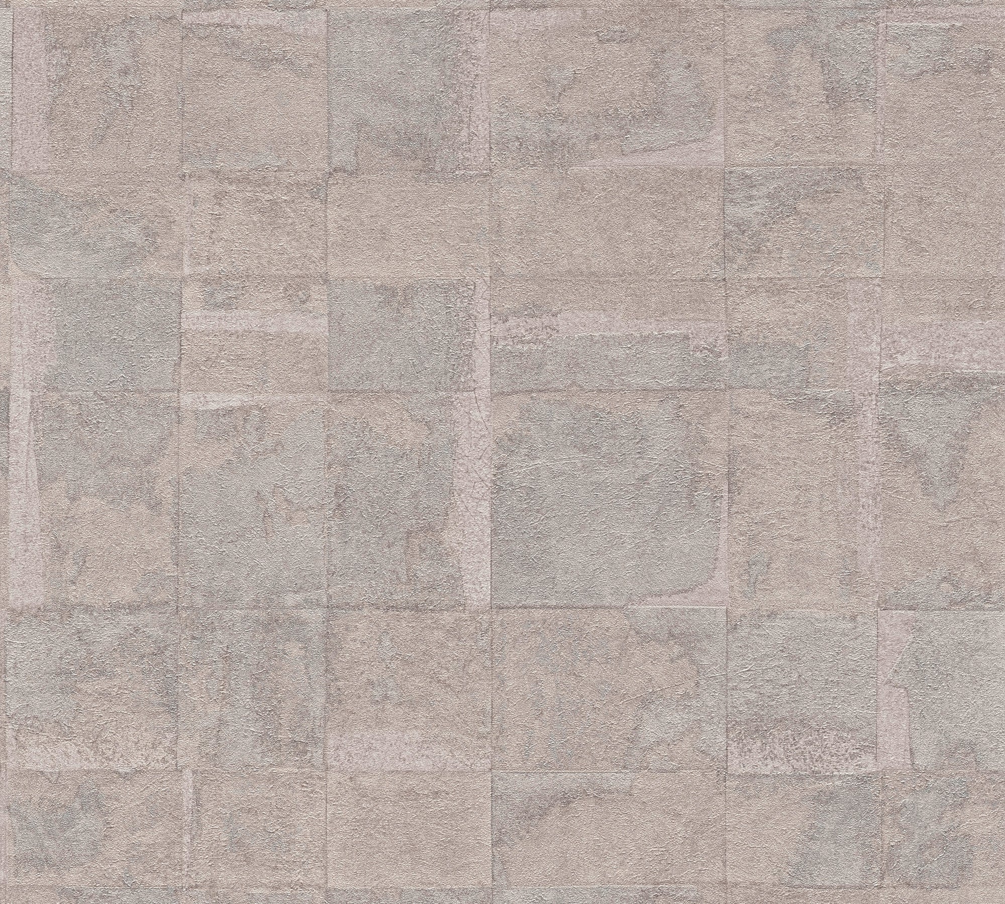 Hochwertige Vliestapete Beige Struktur