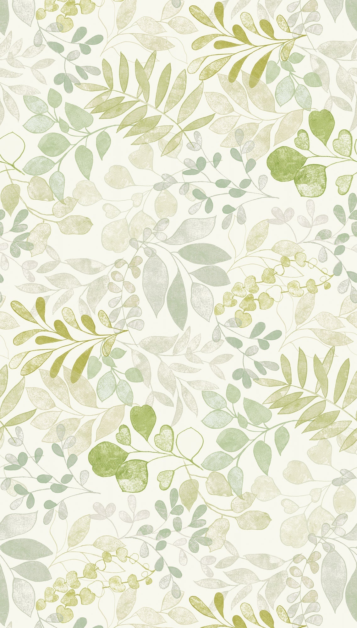 Hochwertige Fototapete Creme Blumenmuster