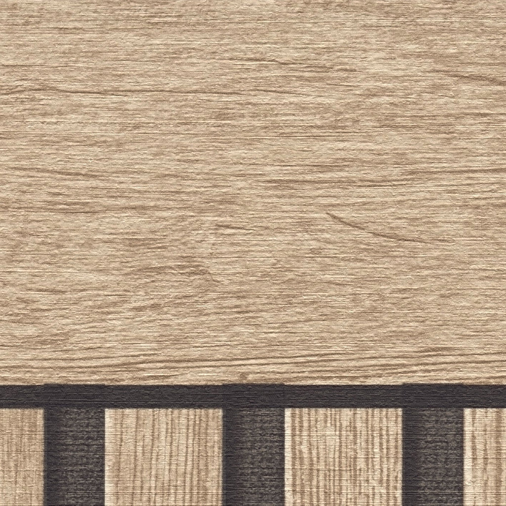 Hochwertige Vliestapete Beige Holzoptik