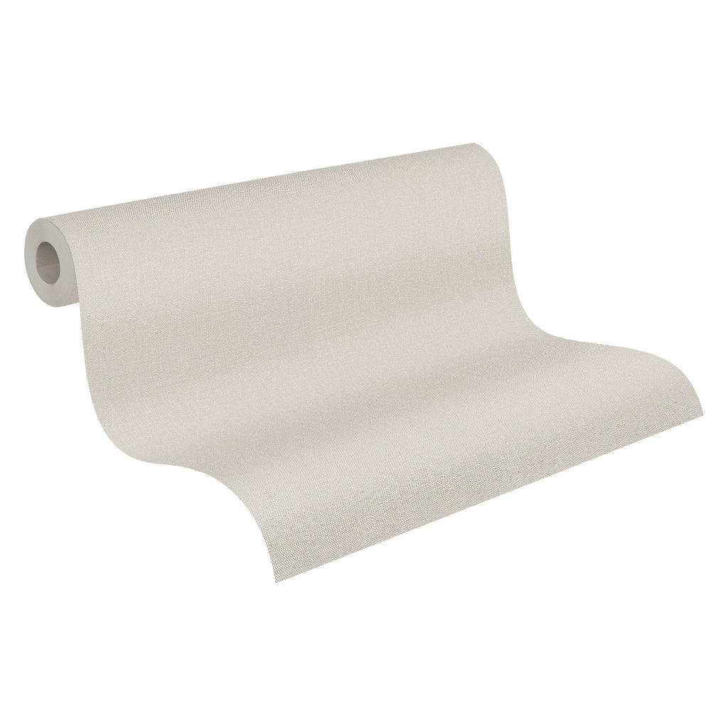 Hochwertige Vliestapete Beige Unitapete
