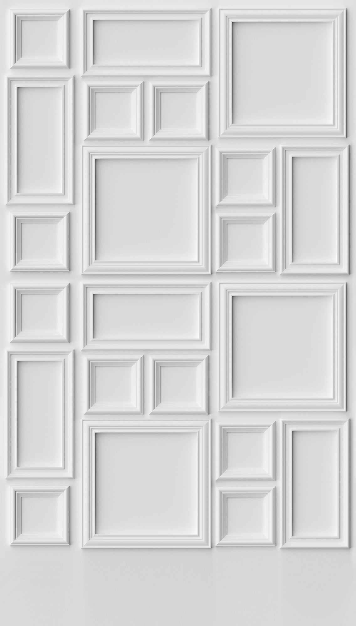 Hochwertige Fototapete Weis Geometrisch