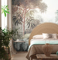 Hochwertige Fototapete Bunt Dschungel