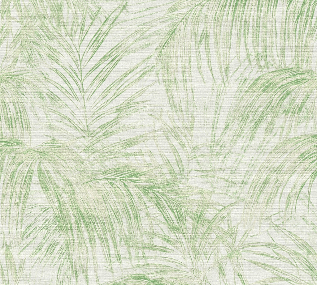Hochwertige Vliestapete Creme Floral