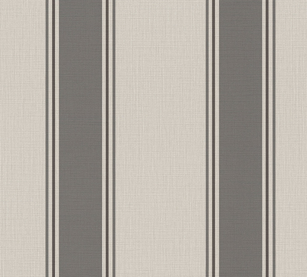 Hochwertige Vliestapete Beige Streifentapete