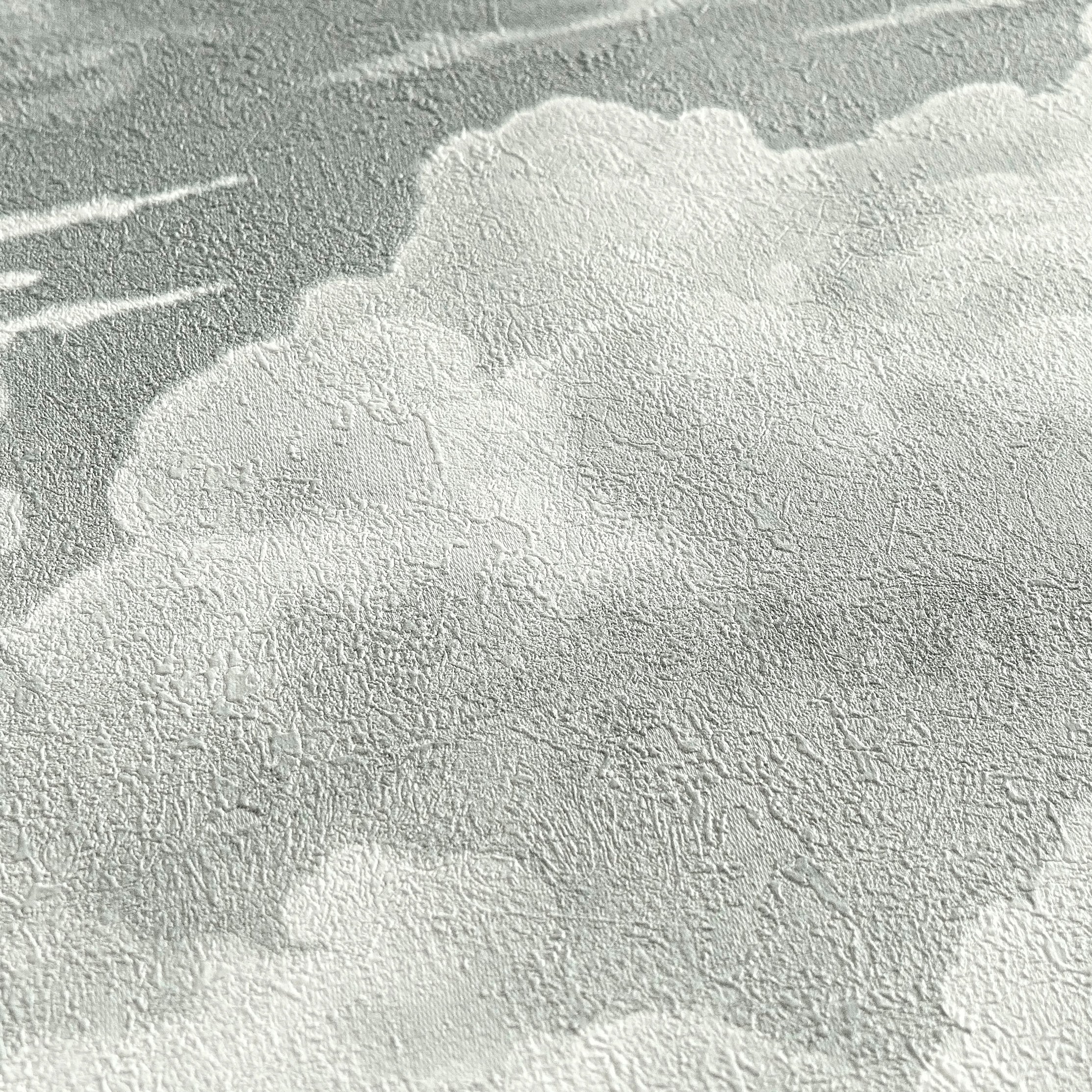 Hochwertige Vliestapete Weis Wolken