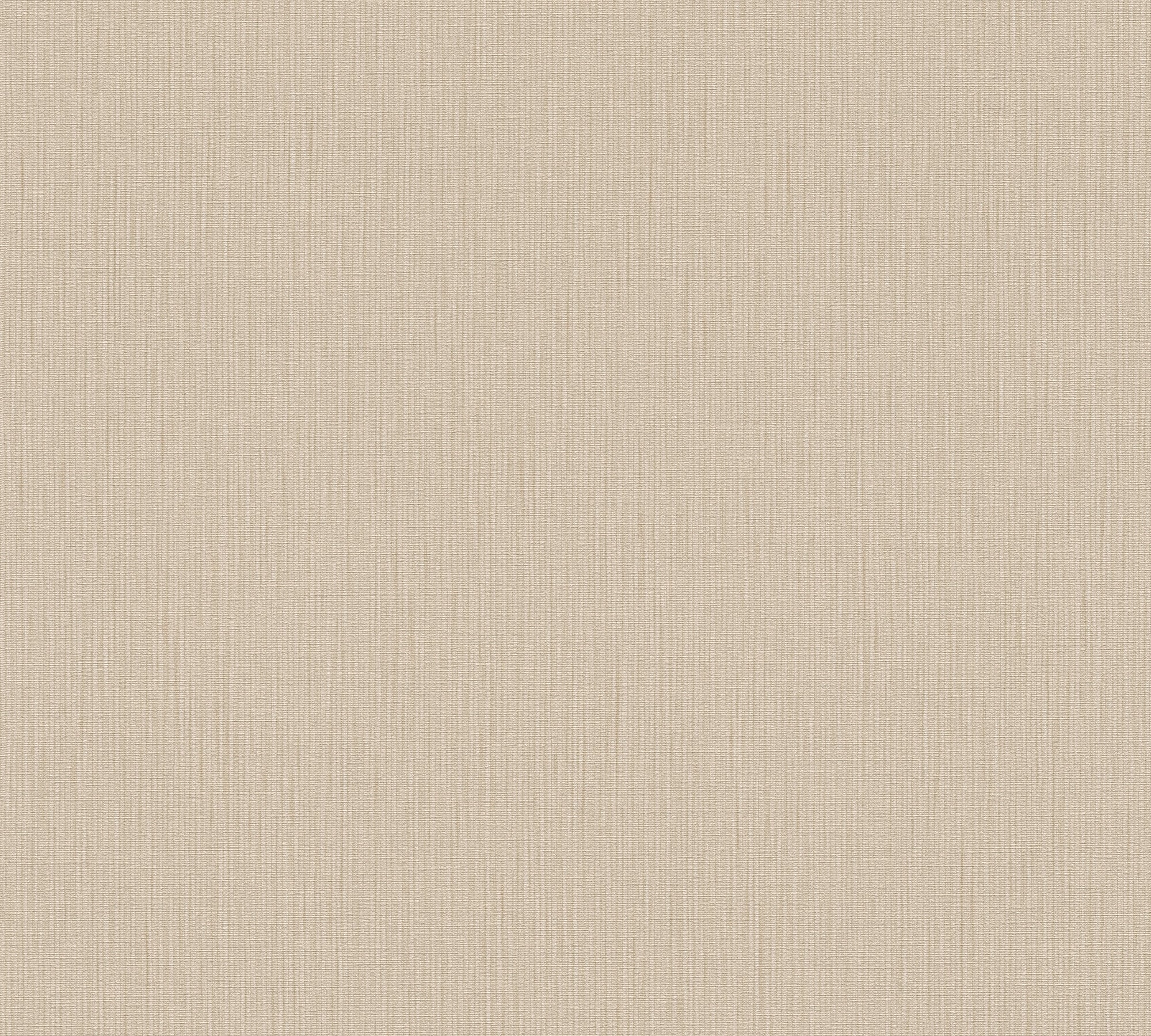 Hochwertige Vliestapete Beige Unitapete