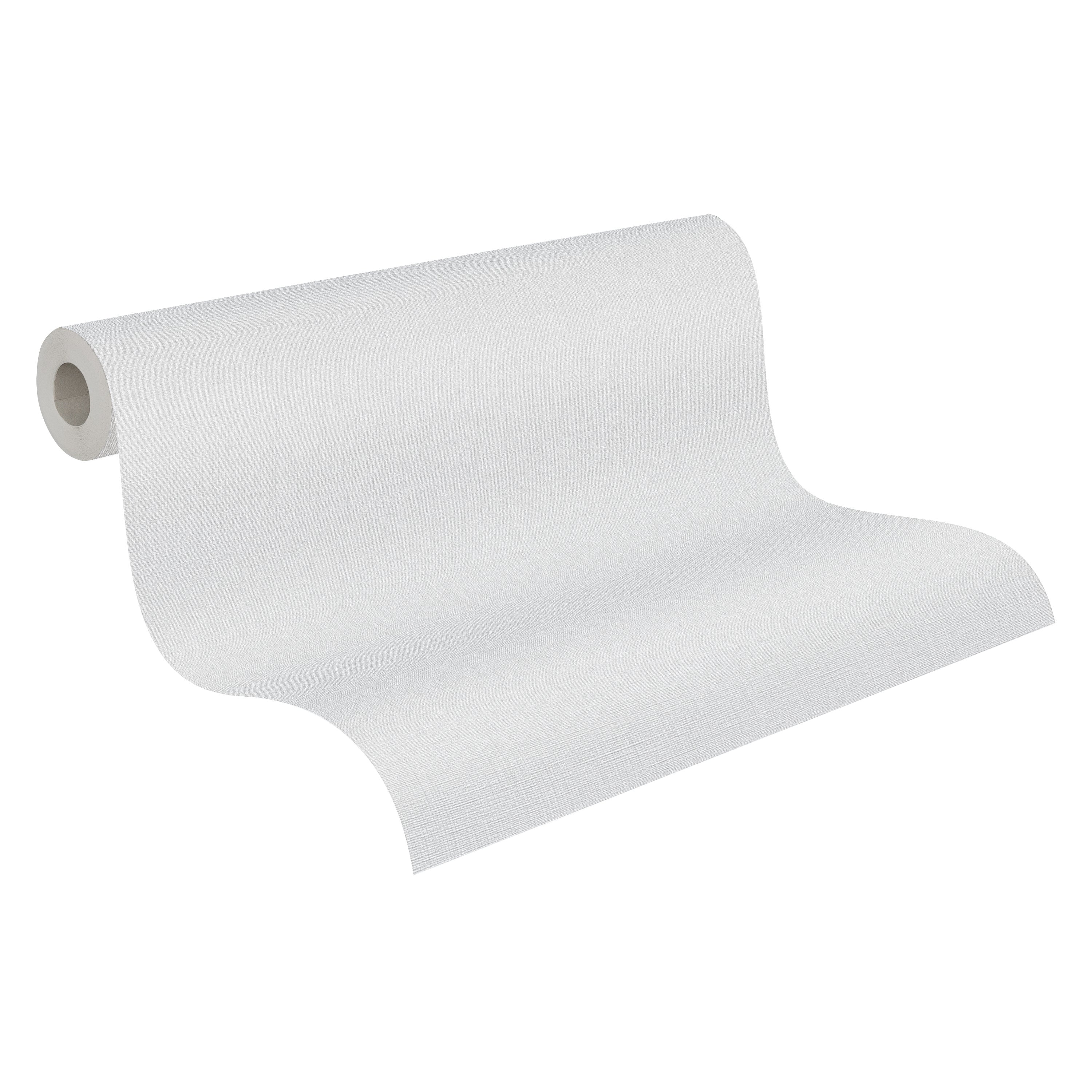 Hochwertige Vliestapete Weis Unitapete
