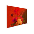 Pintura en lienzo neón con flores Naturaleza muerta | paredes by patel