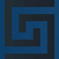 Papel pintado VERSACE Greek Key Design - Azul, Negro