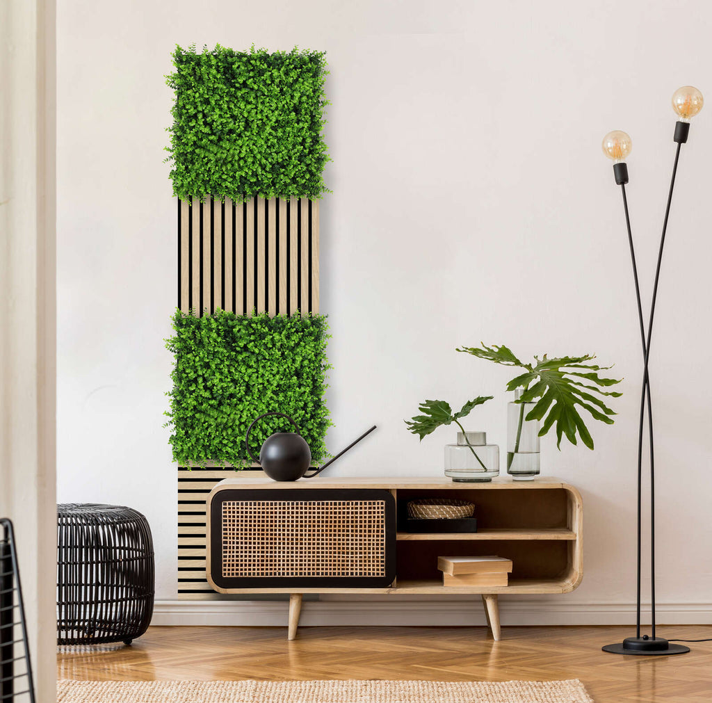 Panel Modular Wall - Mixed Green Design Buxus 52 x 52 x 4 cm (13668-7) - Imagen 11