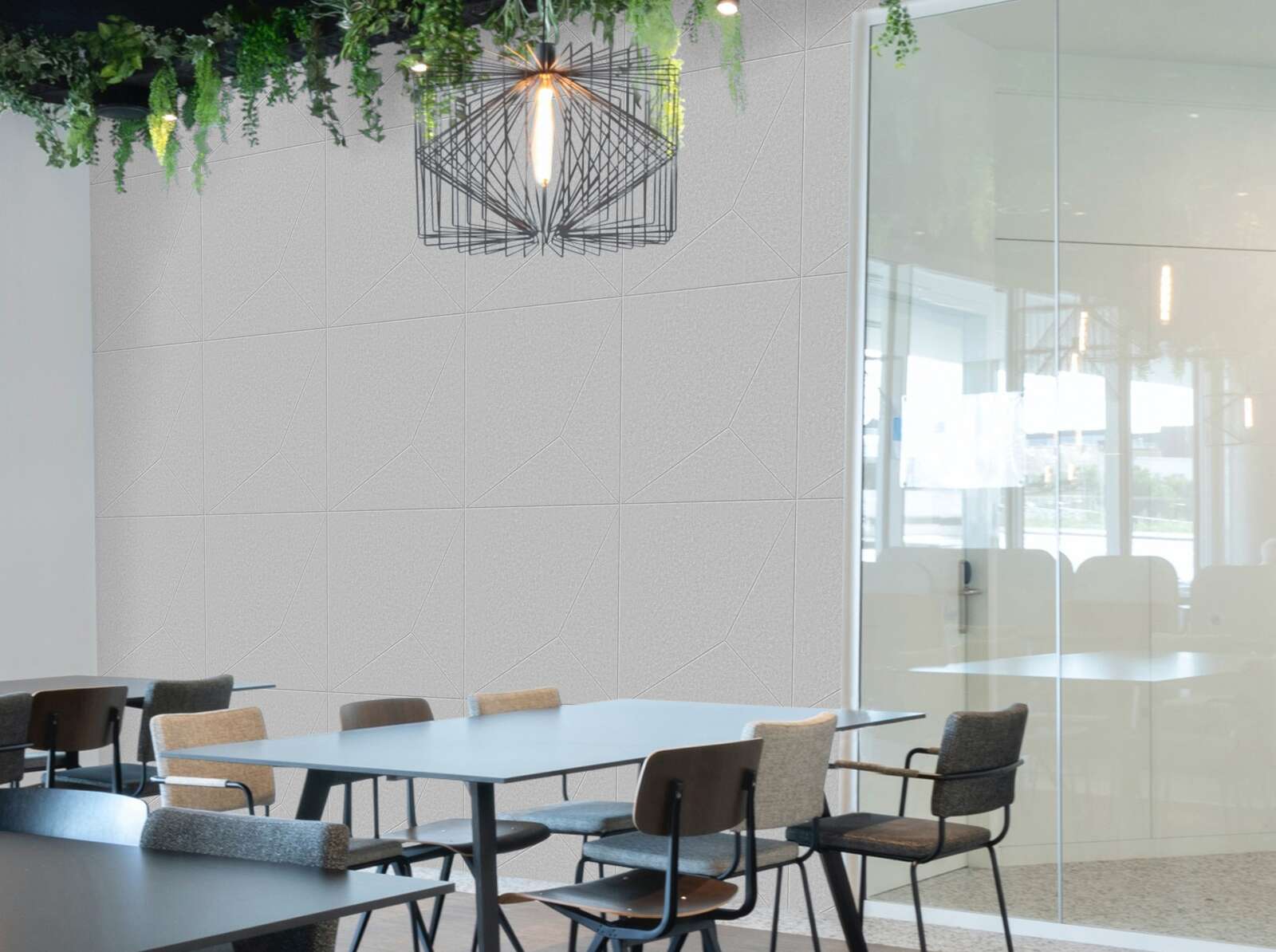 Panel Acustico de Fieltro Cashmere Grey - Modular Wall - Foto 8