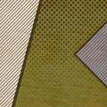 Fotomural Walls by Patel - Bird gang 2 - Photo wallpaper, modern pattern in pop art style - plywood structure - Beige, Yellow