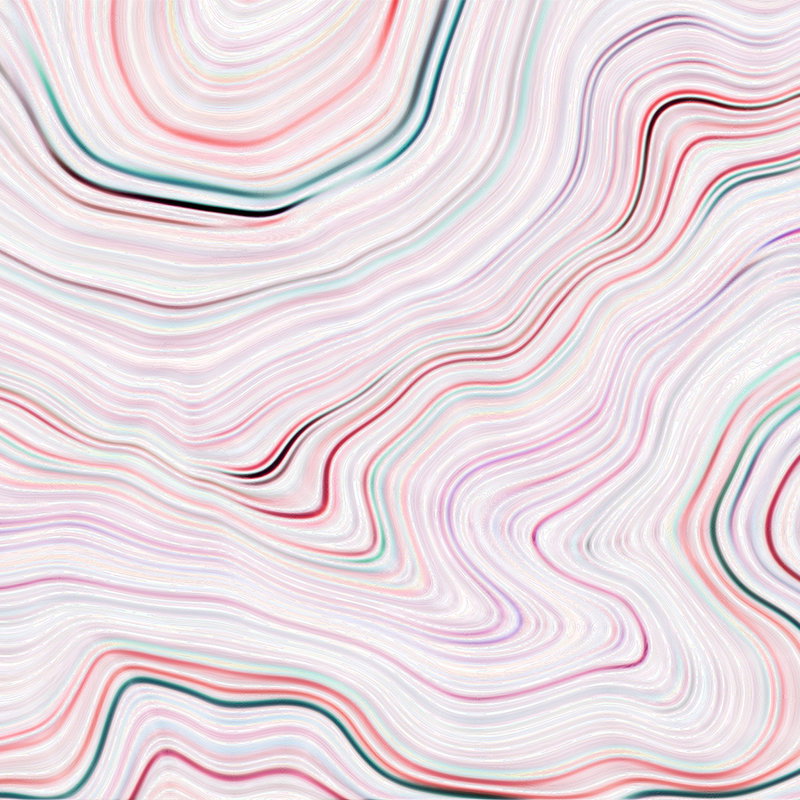 Fotomural Walls by Patel - Photo wallpaper lines in batik look - colourful, white