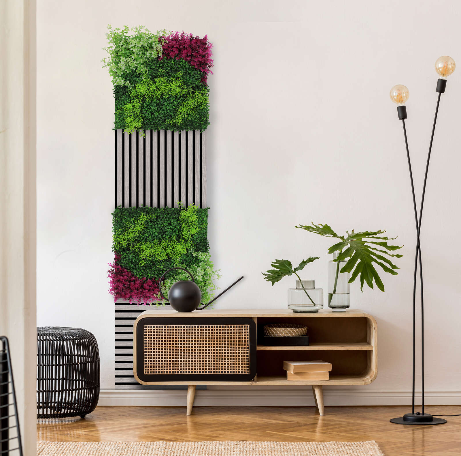 Panel Flora de Diseno Pink Mixed Flora - Modular Wall - Foto 9