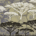 Fotomural Savannah - African style tree motif mural - AP Digital 1