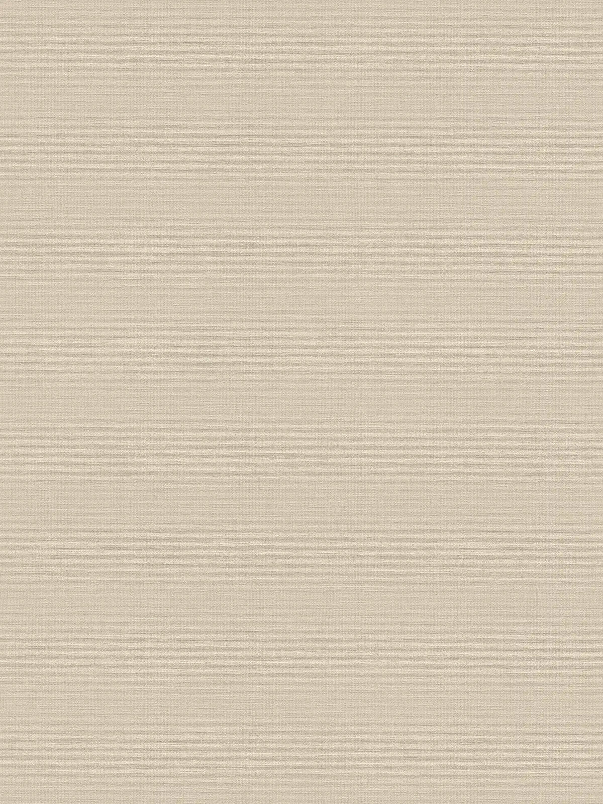Tranquilo Papel pintado no tejido con sutil textura de lienzo ligeramente texturizado - beige