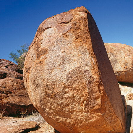 Fotomural Rocks mural orange desert & blue sky - AP Digital 1