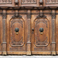 Fotomural Oak wood - photo wallpaper with wood look & antique design - AP Digital 1