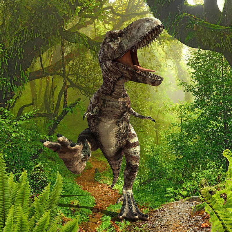 Fotomural XXL 3 - T-Rex Jungle