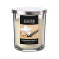 Ambientador Sandalwood and Vanilla Scented Candle with Sensual Fragrance - 380g