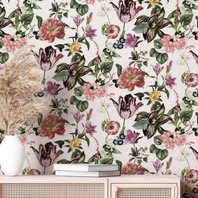 47458 Flora Marburg Papel pintado - Foto 1