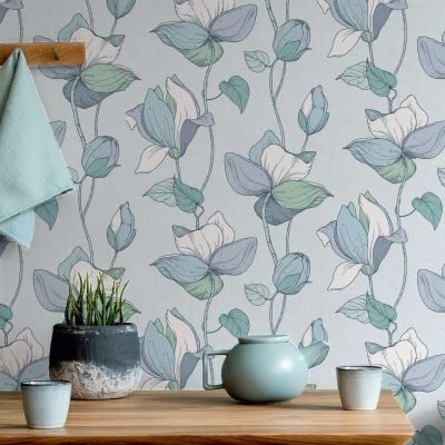 47473 Flora Marburg Papel pintado - Foto 1